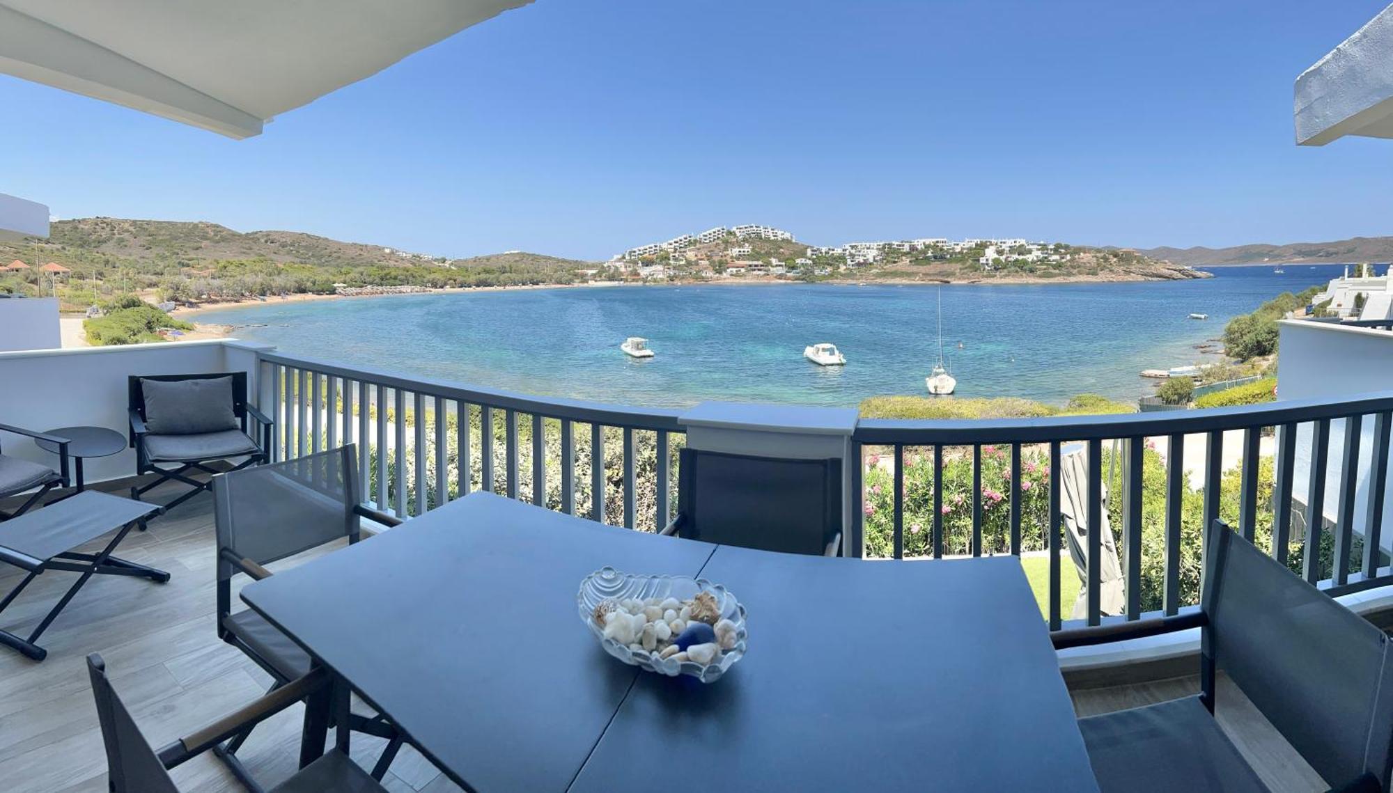 Sounio - Waterfront Luxury Spa Villa Pounta Zeza 170 Sqm On Private Beach Σούνιο Εξωτερικό φωτογραφία