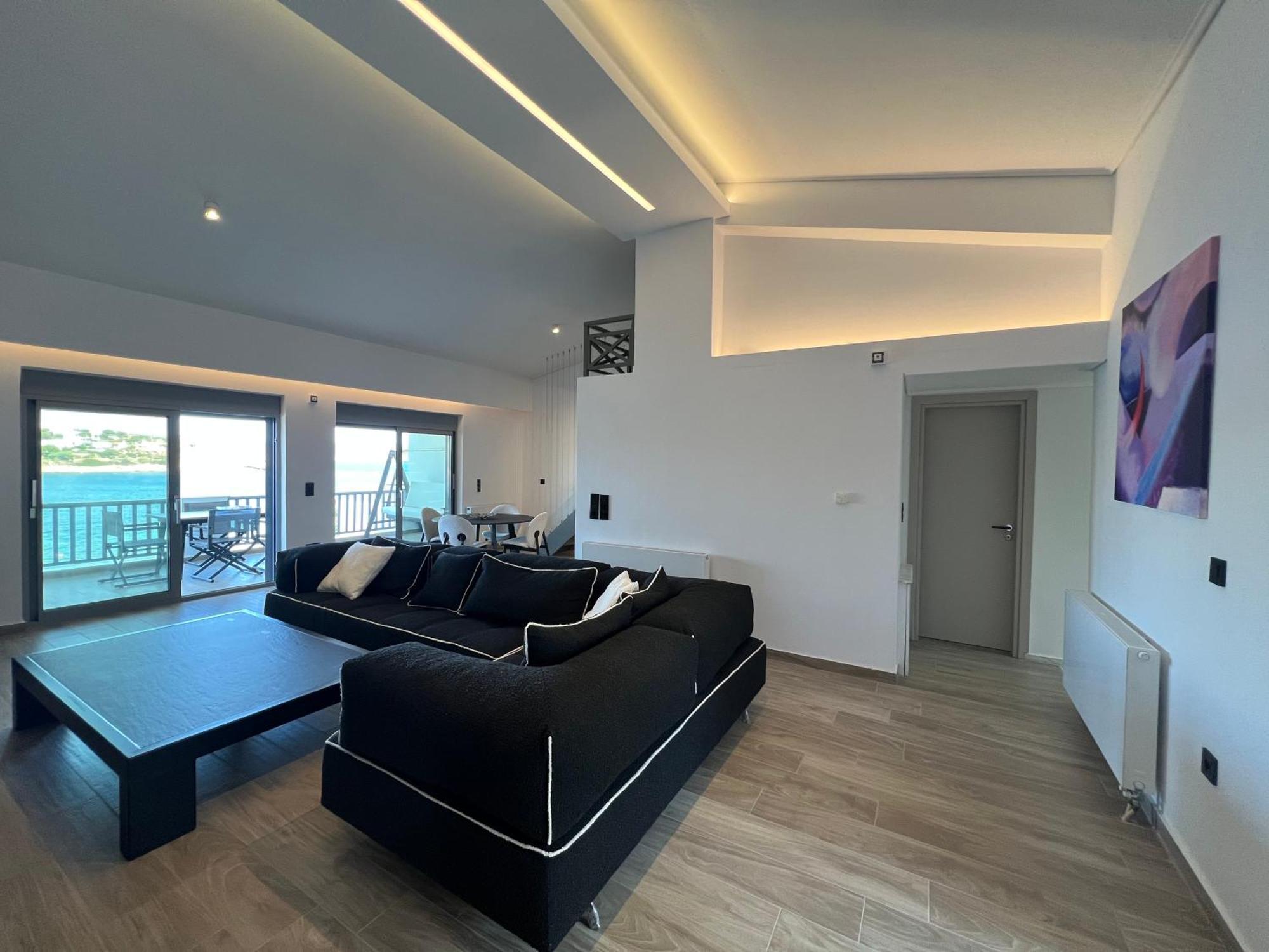 Sounio - Waterfront Luxury Spa Villa Pounta Zeza 170 Sqm On Private Beach Σούνιο Εξωτερικό φωτογραφία